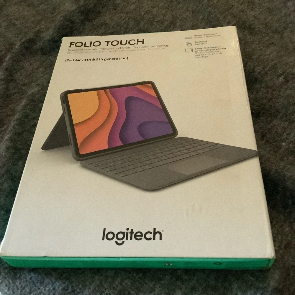 Logitech Folio Touch Keyboard Case - Gray